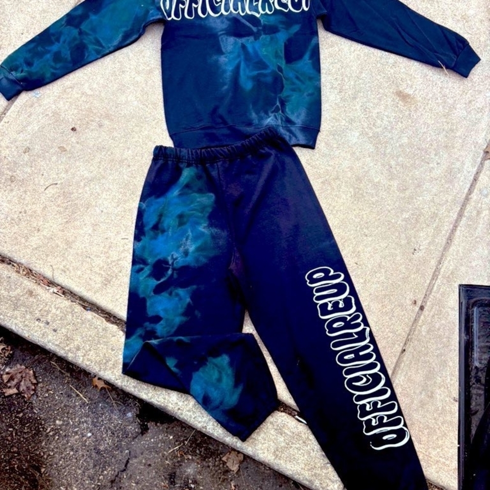 Blue and Black Official Reup Tracksuit